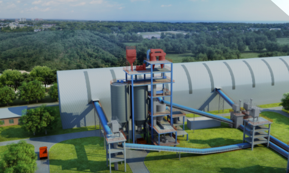 安徽水泥年產(chǎn)400萬噸制砂生產(chǎn)線